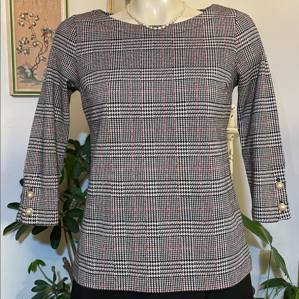 Talbots quarter sleeve women’s shirt size Small petite